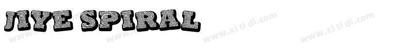 Jiye spiral字体转换